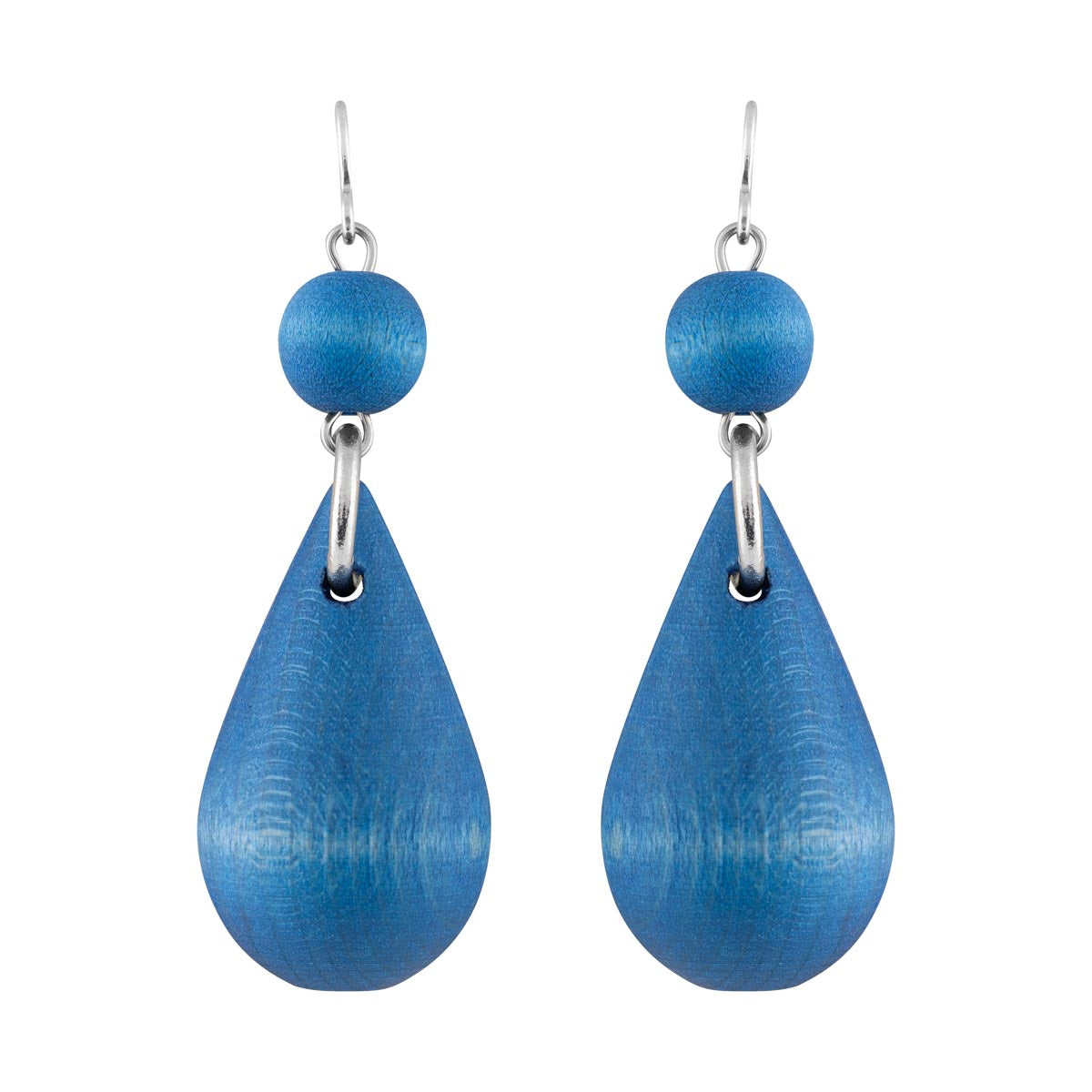 Pisara earrings, blue