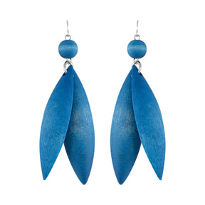 Jalava earrings, blue