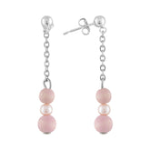 Siro earrings, pink