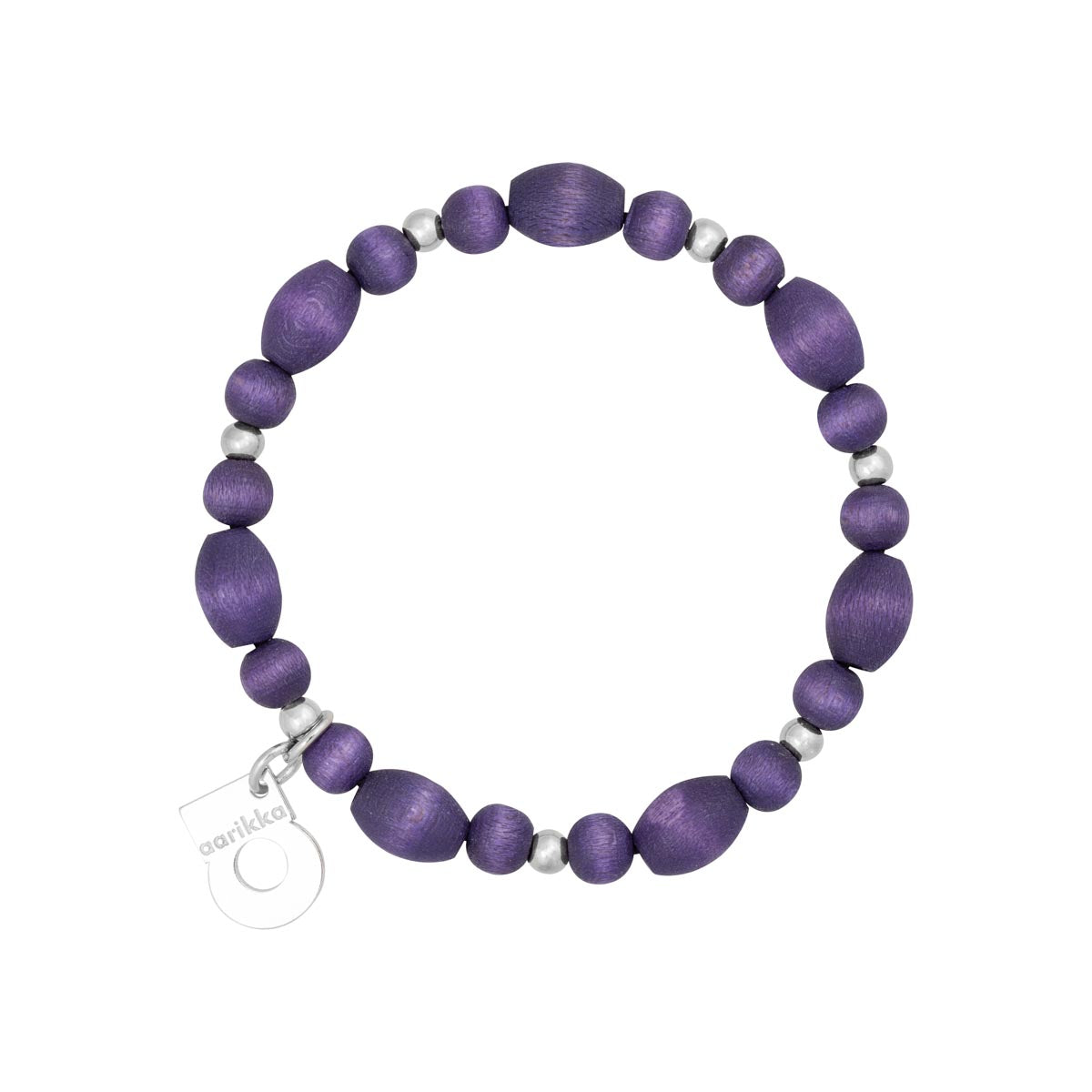 Vanessa bracelet, purple