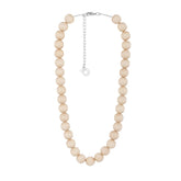 Aito necklace, varnished wood