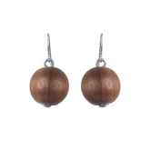 Karpalo earrings, hazel