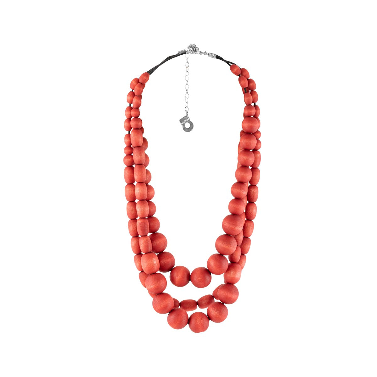 Veronica necklace, red