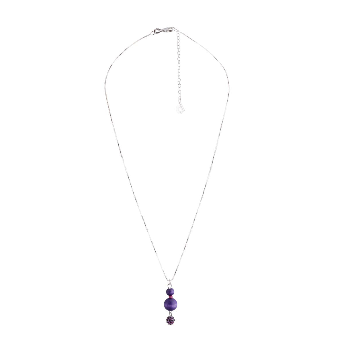 Tuike pendant, purple