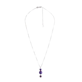 Tuike pendant, purple