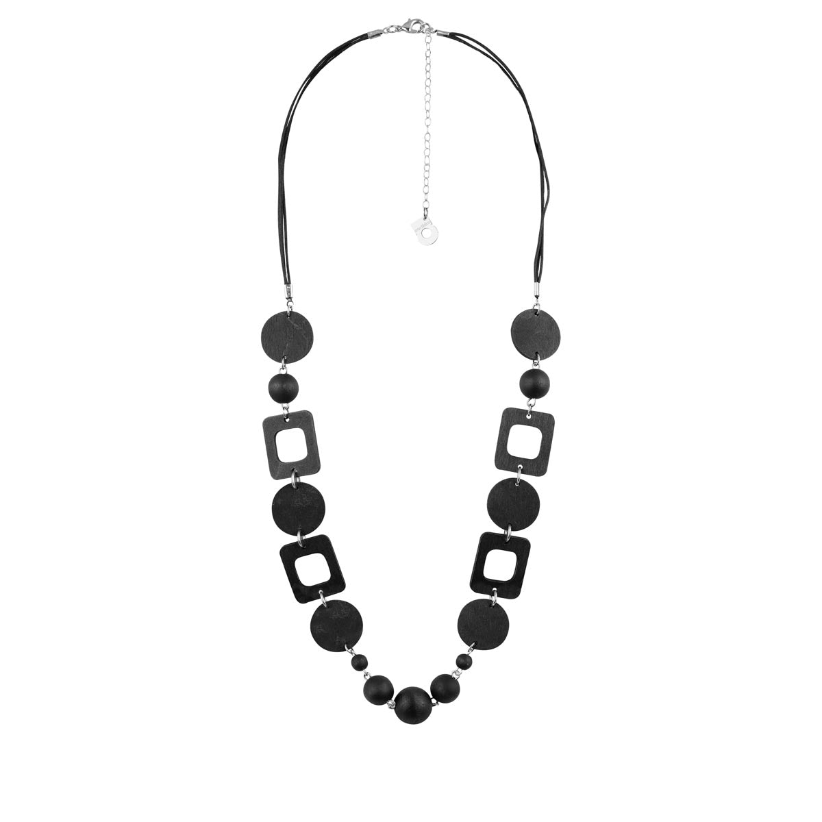 Malviina necklace, black