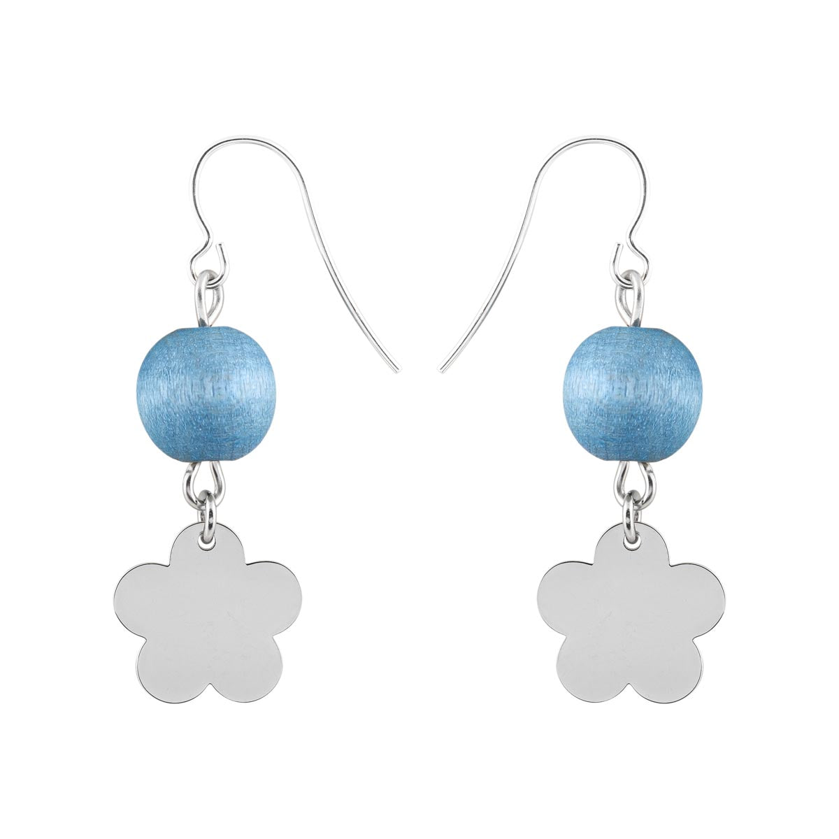 Minea earrings, light blue