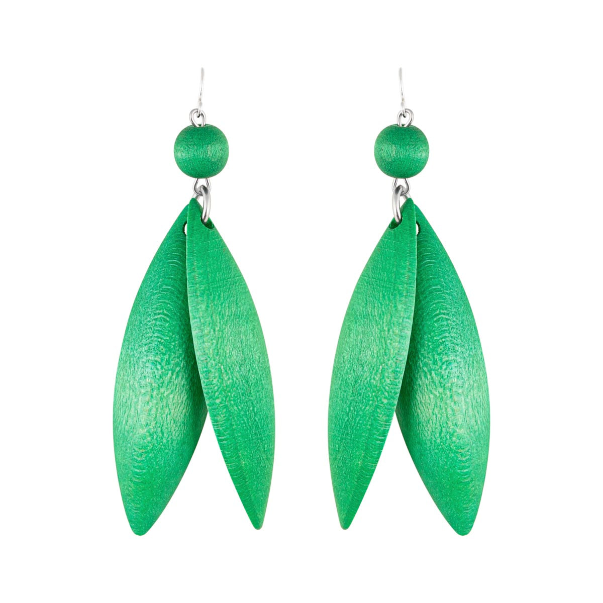 Jalava earrings, green