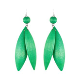 Jalava earrings, green