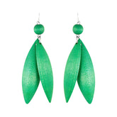 Jalava earrings, green