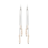 Vilma earrings, ecru