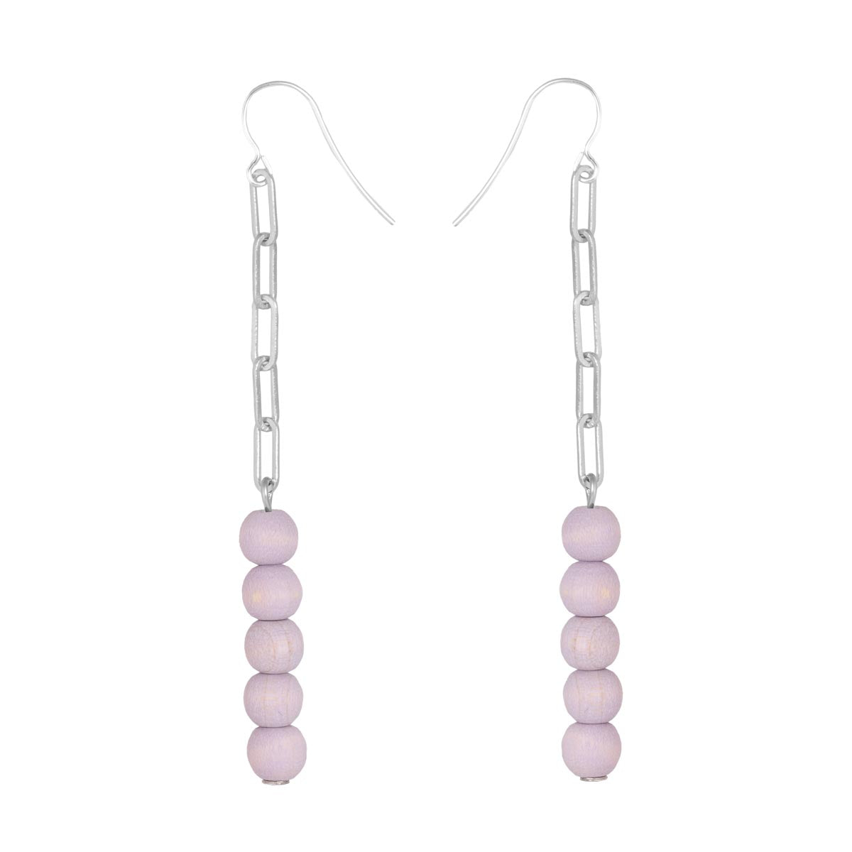 Neela earrings, lavender