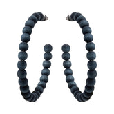 Sofia earrings, dark blue