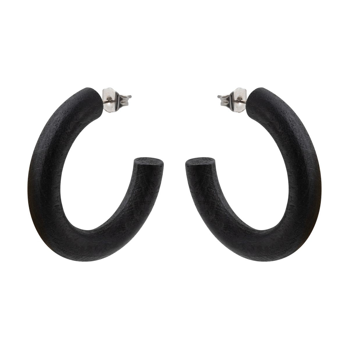 Kaarina earrings, black