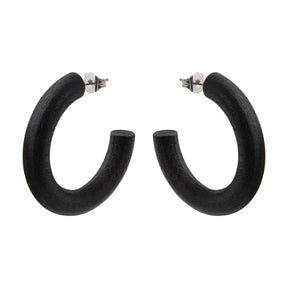 Kaarina earrings, black
