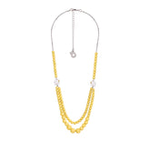 Minea necklace, yellow