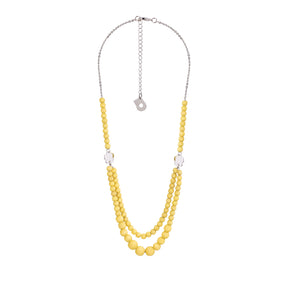 Minea necklace, yellow