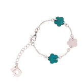 Niittylemmikki bracelet, dark turquoise