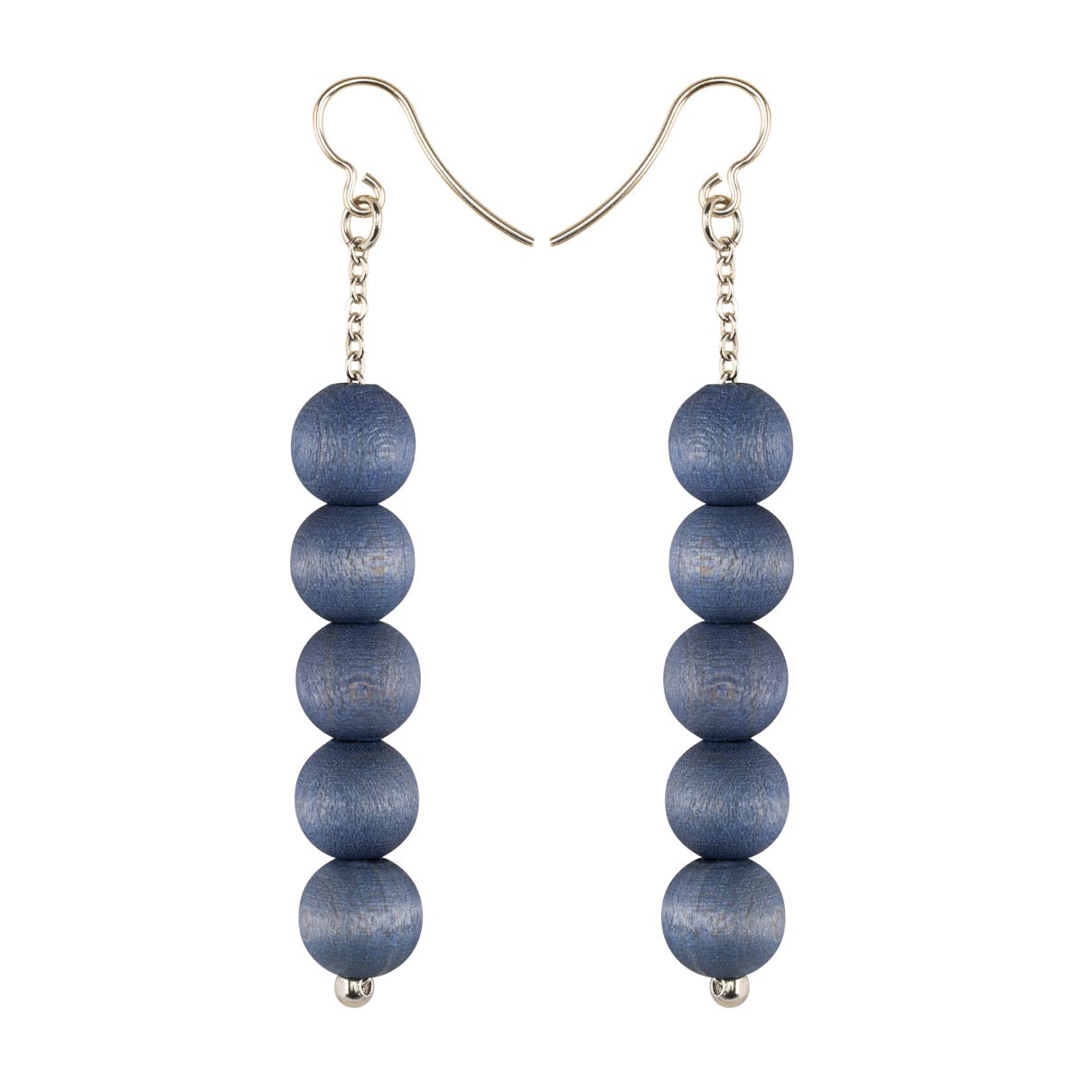 Sara earrings, blue-grey