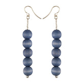 Sara earrings, blue-grey