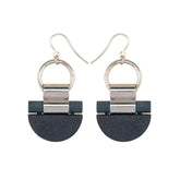 Kelohonka earrings, dark blue