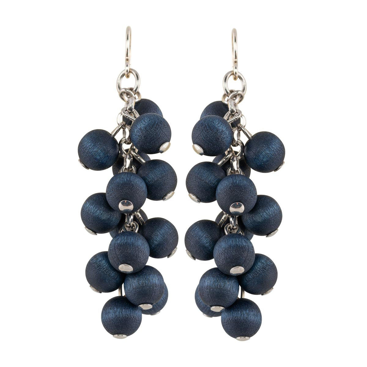 Herukka earrings, dark blue