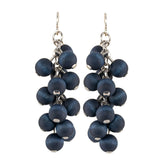 Herukka earrings, dark blue