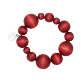 Angervo bracelet, wine red
