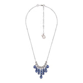 Gisella necklace, blue-grey