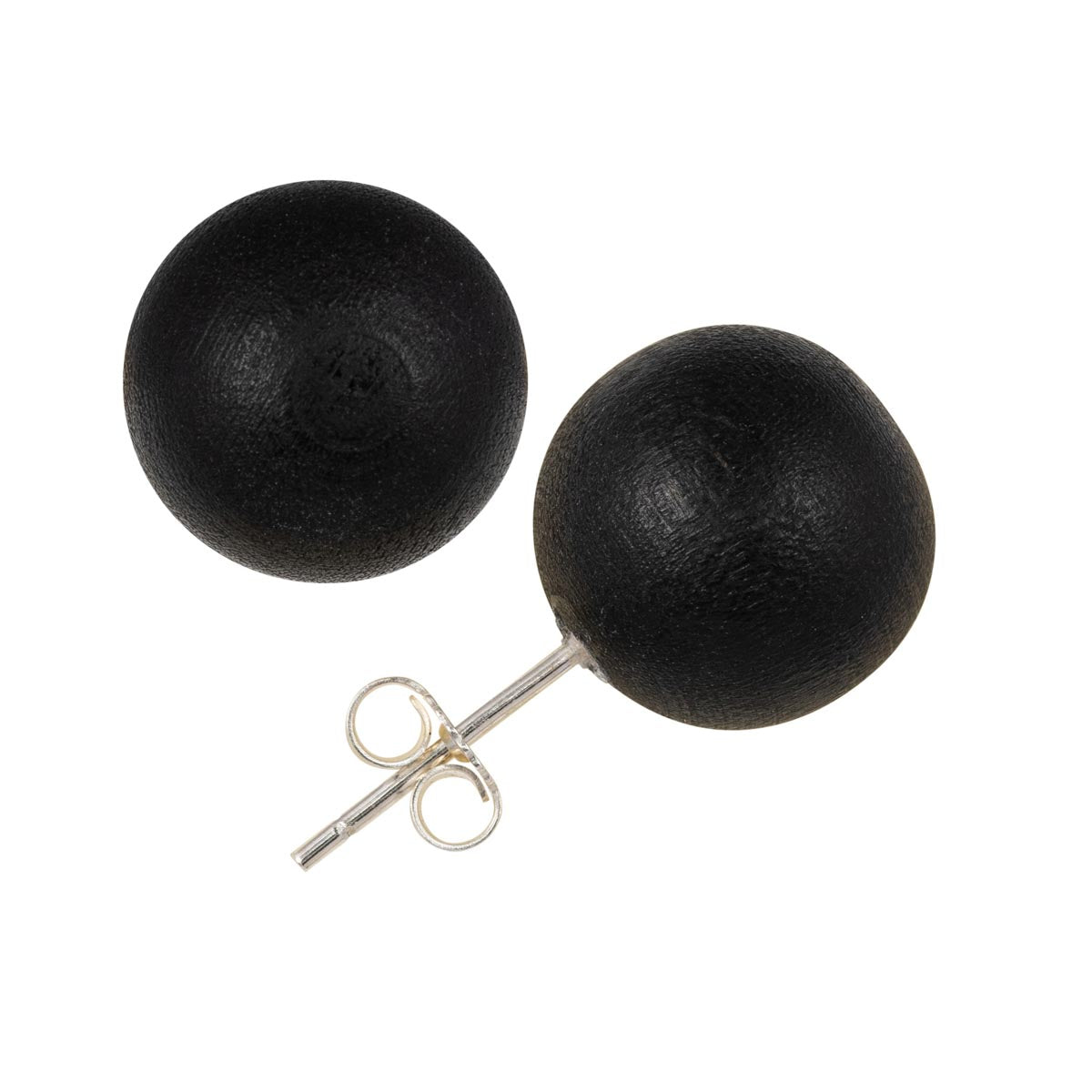 Kurjenpuola earrings, black