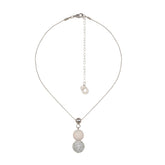Heijastus necklace, ecru
