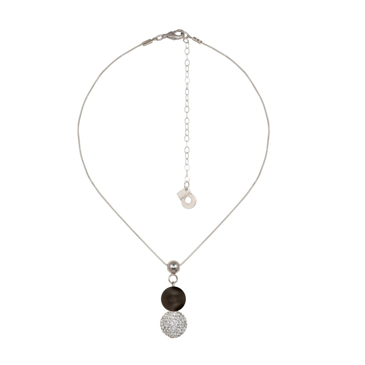 Heijastus necklace, black