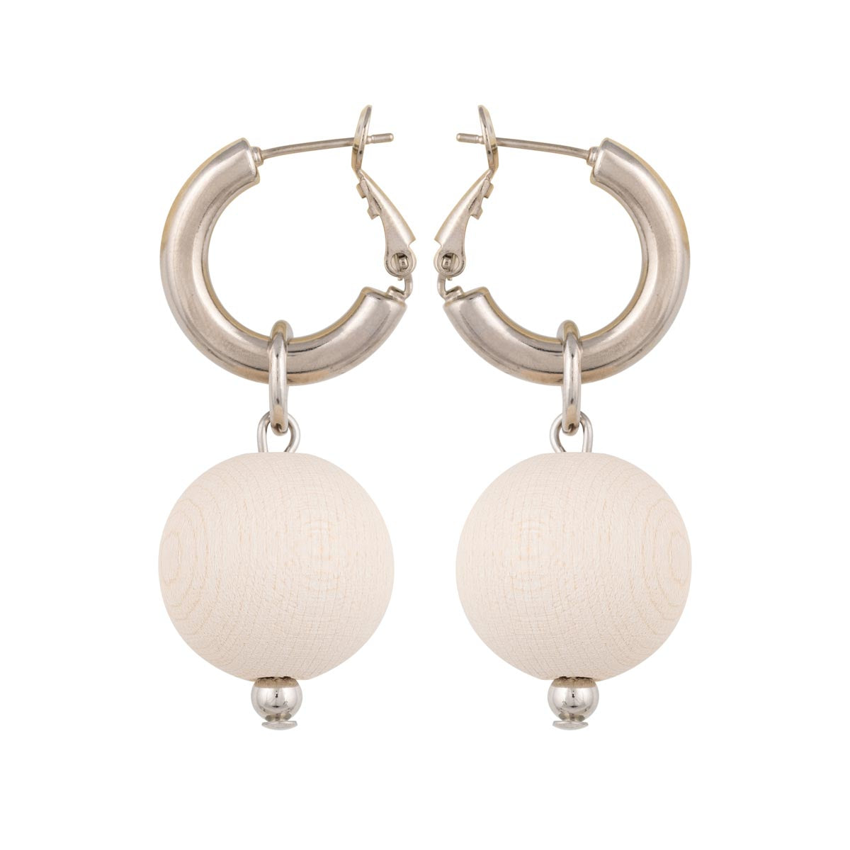 Valma earrings, ecru