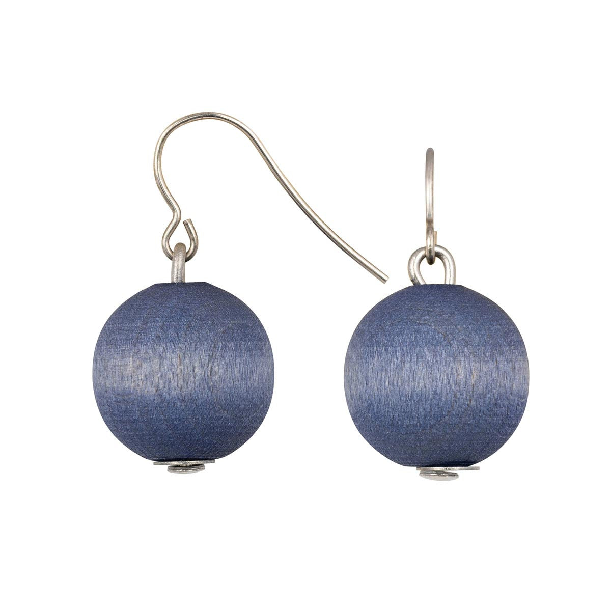 Karpalo earrings, blue-grey