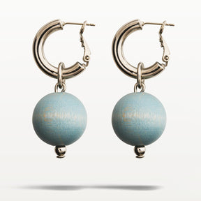 Valma earrings, light blue