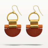 Kelohonka earrings, orange