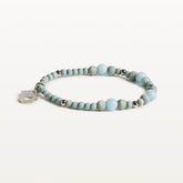 Jemina bracelet, light blue