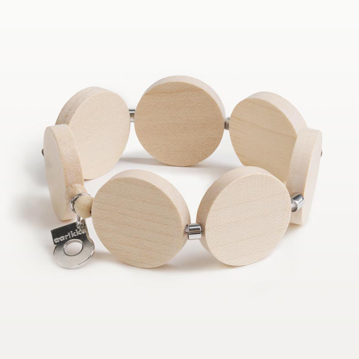 Seela bracelet, varnished wood
