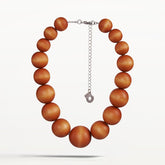 Olos necklace, orange
