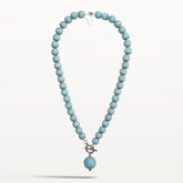 Valma necklace, light blue