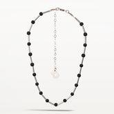 Mila necklace, black