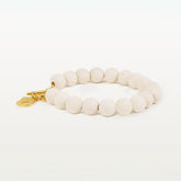 Valma bracelet, ecru and gold