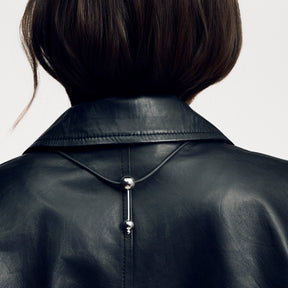Elea necklace, silver