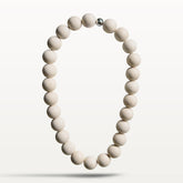 Suomi necklace, ecru