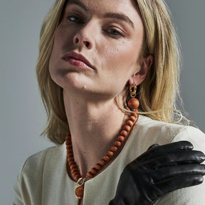 Valma necklace, orange