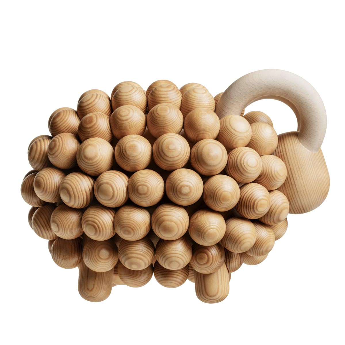 Juhlapässi figurine, varnished wood