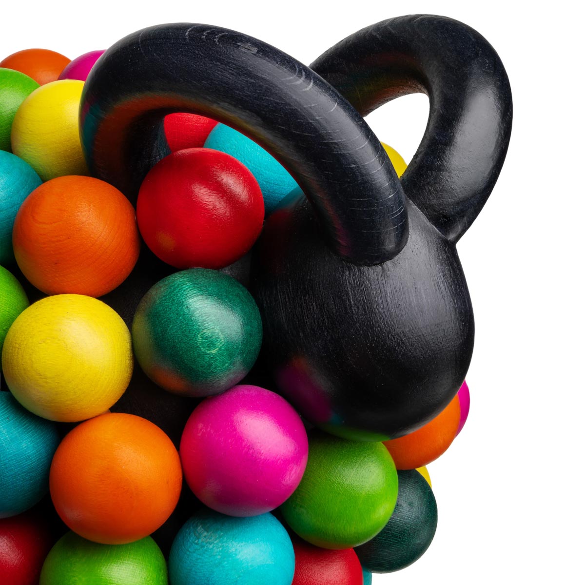 Pikkupässi figurine, black and multicolour