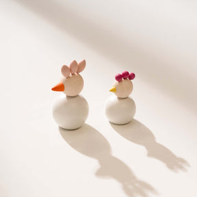 Kananen decoration, white