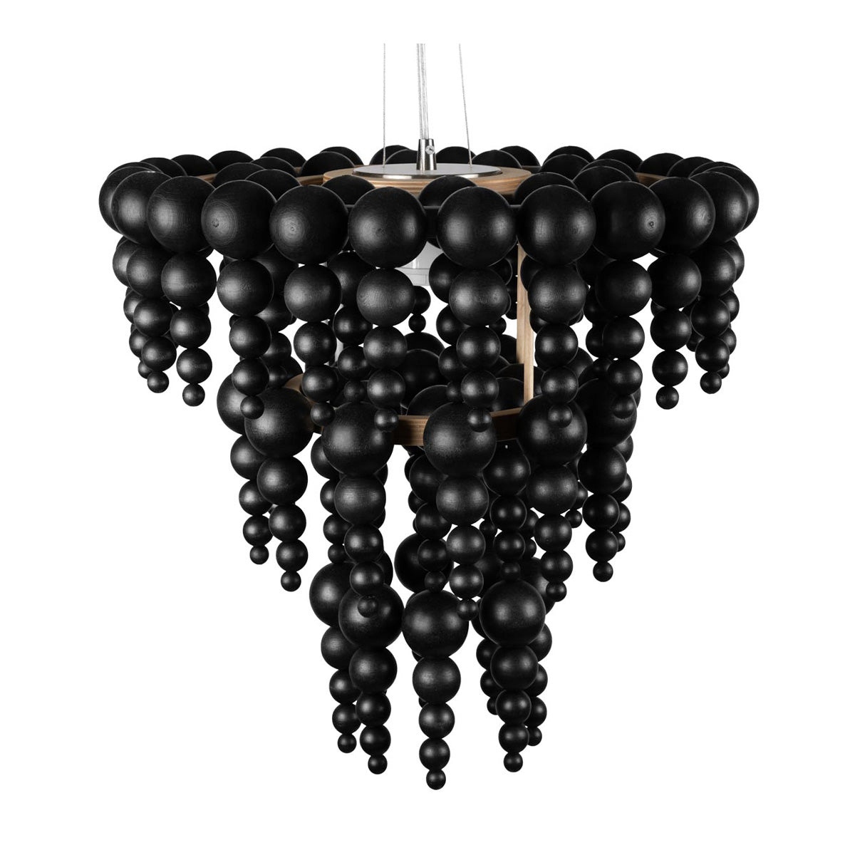 Himmeli chandelier, black