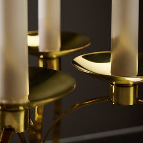 Pöytälukki candleholder, brass